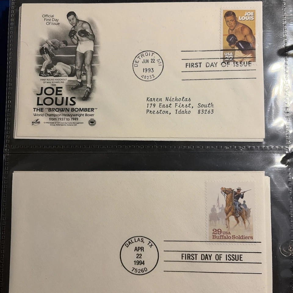 Lote de 96 sobres de colección de sellos del primer día de emisión Foto 4 de 4