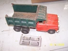 Vintage Pressed Steel 1960's Buddy L 10 Wheel Dump Truck Like Tonka Big Mike