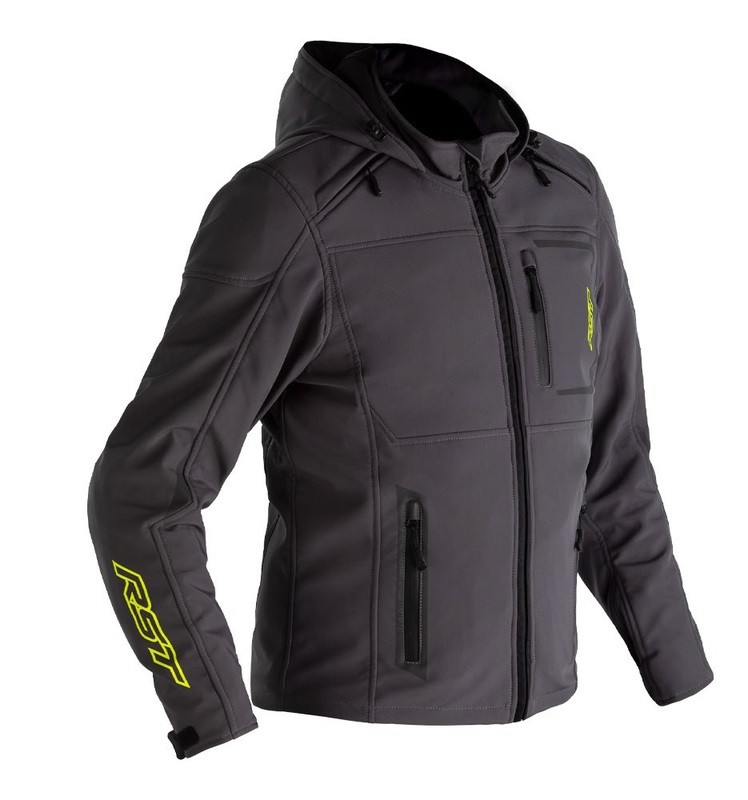 Veste RST Frontline grise pour rouler au sec et protégé des intempéries