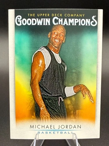 Michael Jordan 2021 Goodwin Champions Upper Deck Basketball Card #1