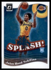 2023-24 Panini Donruss Optic - Splash! Jalen Hood-Schifino #14 (RC)