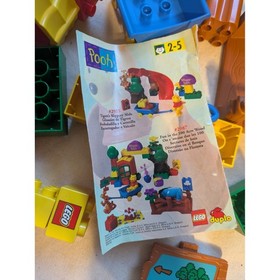1999 LEGO Duplo Winnie the Pooh Tiger Fun in 100 Acre Wood 2987 95% Complete