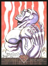 2012 Cryptozoic DC Comics Superman The Legend Artist Sketch Card 1/1