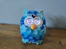 Furby Boom Blue Waves Teal Aqua 2012 Turquoise HASBRO TESTED WORKS