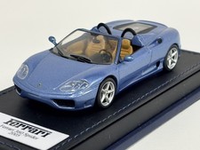 1/43 Ferrari 360 Modena Spider  in Blue from 2005 on  Leather base AB1218