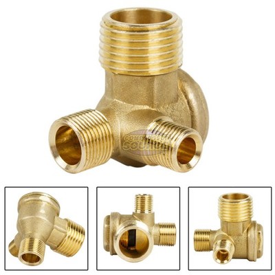 Sanborn E100898 E100099 Check Valve 1/2'' MNPT Coleman Craftsman Air Compressors