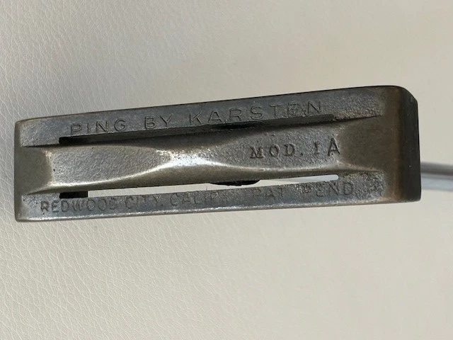 Ping Redwood City Model 1A 40th Anniv. Putter with headcover - Image 2 of 4