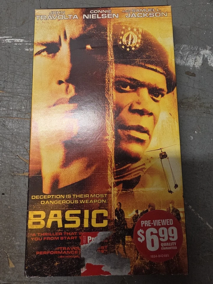 Action/Thriller/Crime VHS Tapes 3 Pack - Image 2 of 4