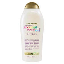 OGX Extra Creamy + Coconut Miracle Oil Ultra Moisture Lotion, 19.5 Fl Oz (Pack