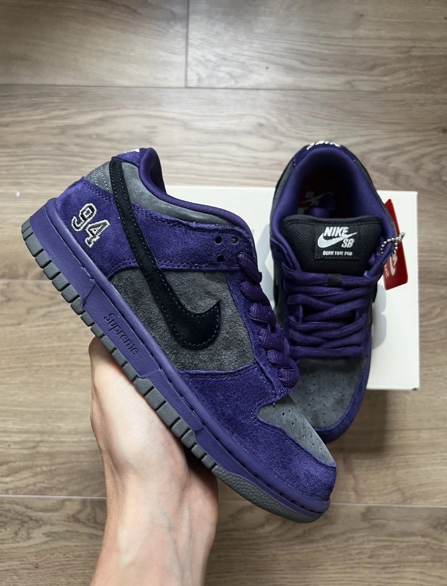 Supreme × Nike SB Dunk Purple UK限定 27cm Supreme × Nike SB Dunk Purple UK限定 27cm Supreme Nike SB Dunk Low