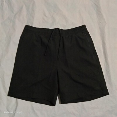 LEG3ND Men's Athletic Fit Shorts 7'' Inseam Black Size L NWT Zipper Pocket Wickin