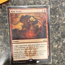 Magic: The Gathering Risk Factor Guilds of Ravnica 113/259 Instant Red Rare