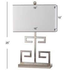 Safavieh GREEK KEY TABLE LAMP, Reduced Price 2172782530 LIT4160B-SET2
