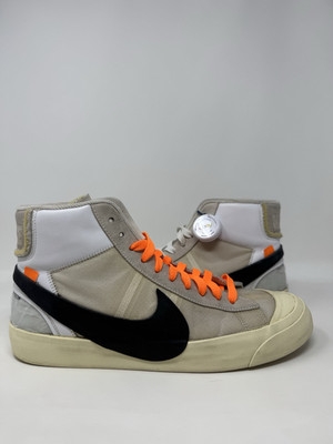 Nike Off White Blazer Mid The Ten 2017 Size 10.5 Authentic Used