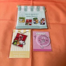 Sanrio Acrylic Charm, Drawstring Pouch, Can Mirror, Family Mart Collab