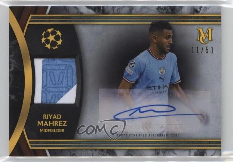 Riyad Mahrez Trading Cards for sale | eBay