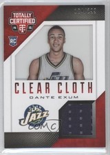 2014 Panini Totally Certified Clear Cloth Jersey Red 184/299 Dante Exum #95 1u6