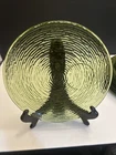 Anchor Hocking Soreno Avocado Green Snack Plate 10"