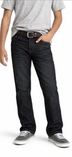 Levi 514 Jeans Boys 18 Regular Straight Stretch Denim Adjustable Waist 29 X 31