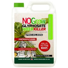 ProKleen No Grow Glyphosate Weed Killer Amateur Use Root Clear Patio Path 4L 4.99 per litre
