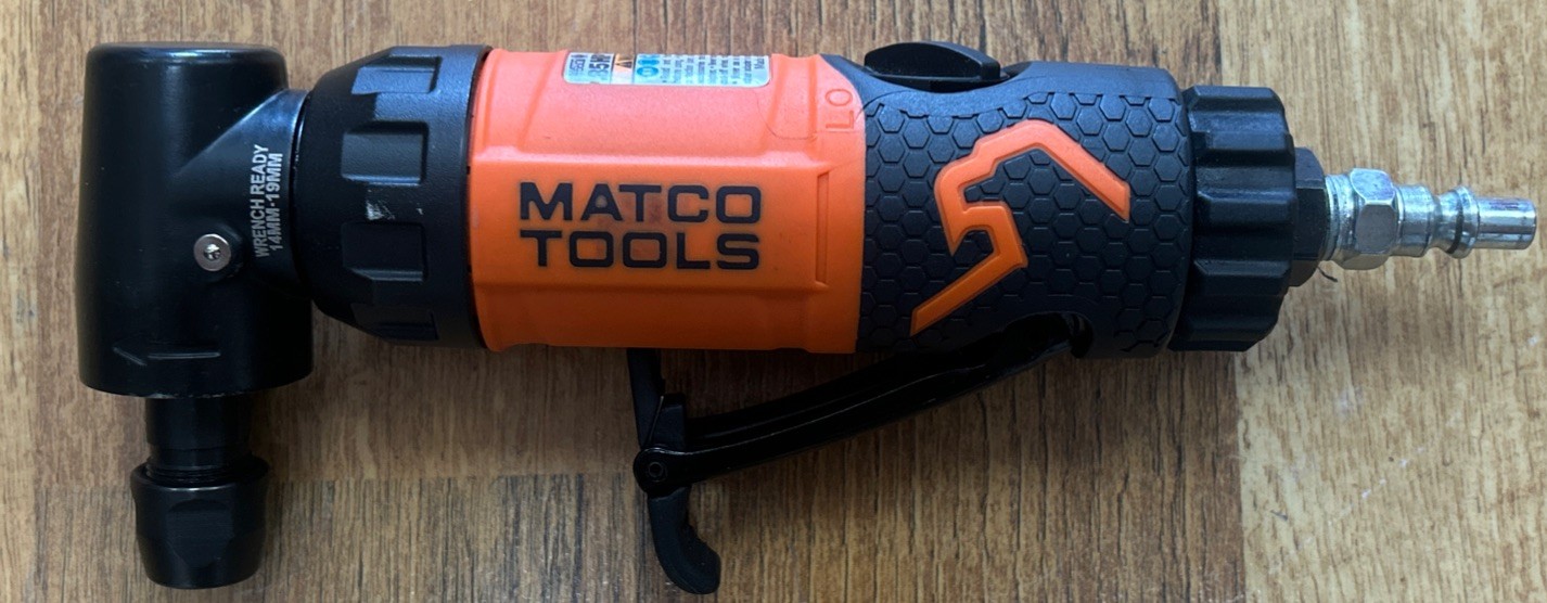 Matco Tools MT5883 Right Angle Die Grinder .85HP Orange