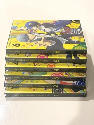 Persona 4 The Golden Animation Blu-ray Complete 6 Volume Set