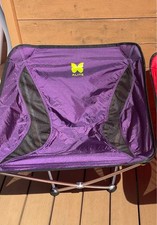 ALITE monarch chair Purple Rocking Outdoor Chair Ultralight compact used