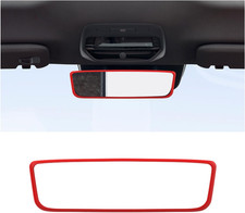 Car Rear View Mirror Protector Frame, Silicone Auto Rearview Mirror Edge Protect