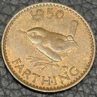 1950 George VI Farthing — photo from another recent sale