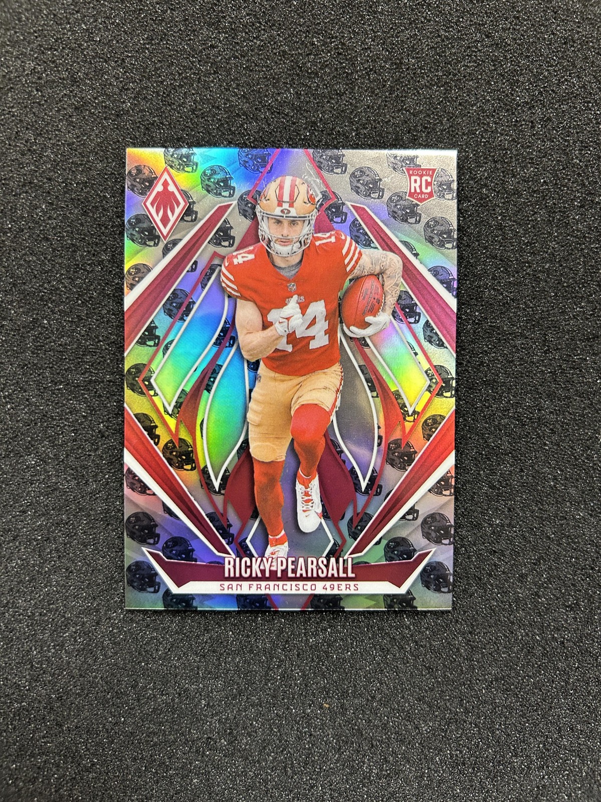 2024 Panini Phoenix Ricky Pearsall Team Helmet /399 #234 Rookie SF 49ers