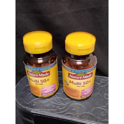 Nature Made Multi 50+ for her Buy one get one free! Expires 12/26 90 tablets ea