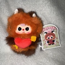 Baby Three Cupid Confirmed Mini Pendant Plush Red Panda  Fox - Scented