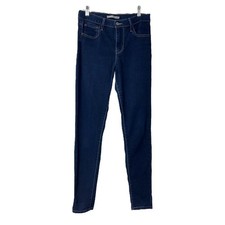 Levi’s Women’s Jeans 720 9" High Rise Super Skinny Ankle Dark Blue Size 28