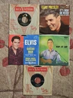 Lot 5 Rock & Roll 45's Elvis Presley