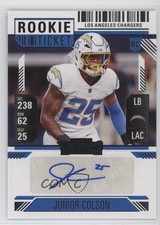 2024 Panini Contenders Rookie Ticket Hobby Junior Colson #217 Auto 0i8b