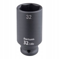 "Schlagnuss Kraftnuss 32Mm 1/2\" Tiefe Schlagschrauber Nuss Crmov Fortum"