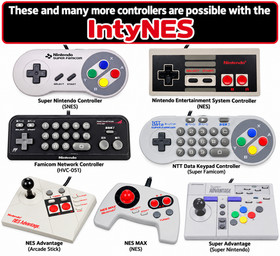 Intellivision IntyNES (2 x NES Joystick ports including Zapper support)