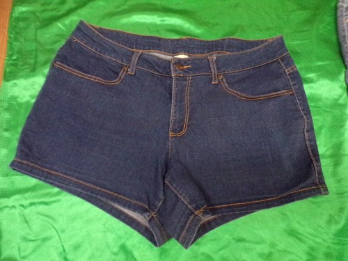FADED GLORY Jean Shorts ~ Blue Stretch 