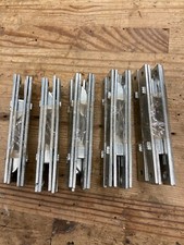  5 Sets of 4 Heavy Duty Steel Bed Rail Fasteners 5in. Bed Bracket Knock Down