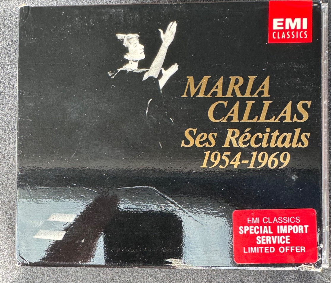 Maria Callas Her Recitals 1954-1969 7 CD box set Sealed