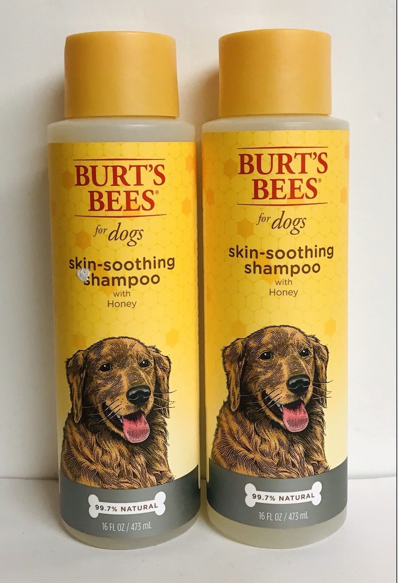 Bottles Burt's Bees Skin-Soothing Shampoo for Dogs with Honey