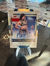 Blair Davenport 2024 Panini National Treasure Auto International Treasures 1/99!