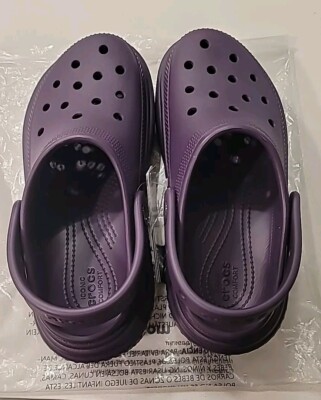 その他 Y Unisex Clogs Crocs Stomp Clog. DARK IRIS. M5/W7 | eBay