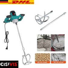Profi Rührwerk Handrührwerk Mörtelrührer Betonmischer 6-Gang einstellbar 2400W