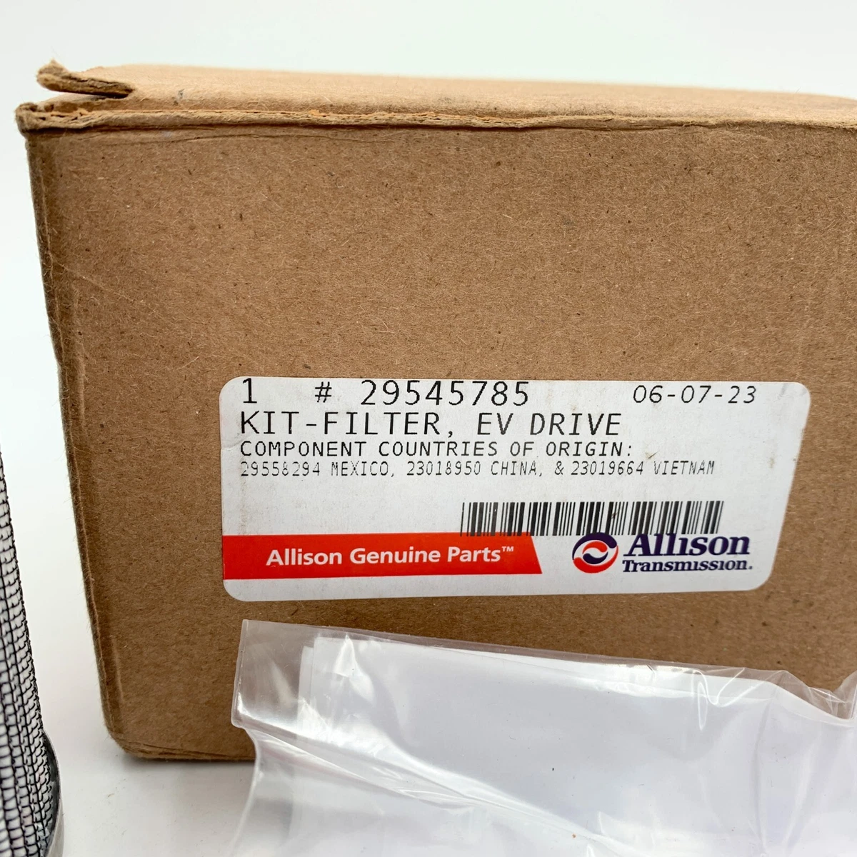 Allison Genuine Parts 29545785 Filter Kit 29558294 With Gaskets | eBay