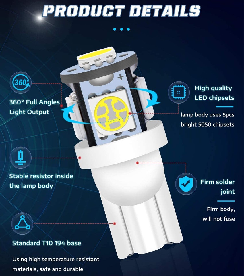 Wedge 7194 LED Bulb Replacement For Weller Solder Guns 8200 Universal