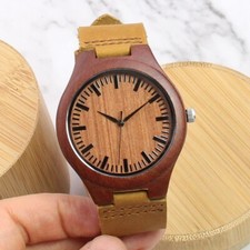 Wood Watch for Men Handmade Men's Wooden Watch Gift to Him