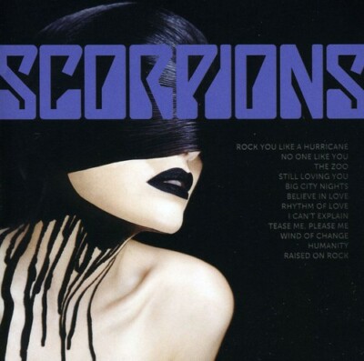 SCORPIONS : ICON (CD) DISC + CVR ART - NO CASE - GOOD