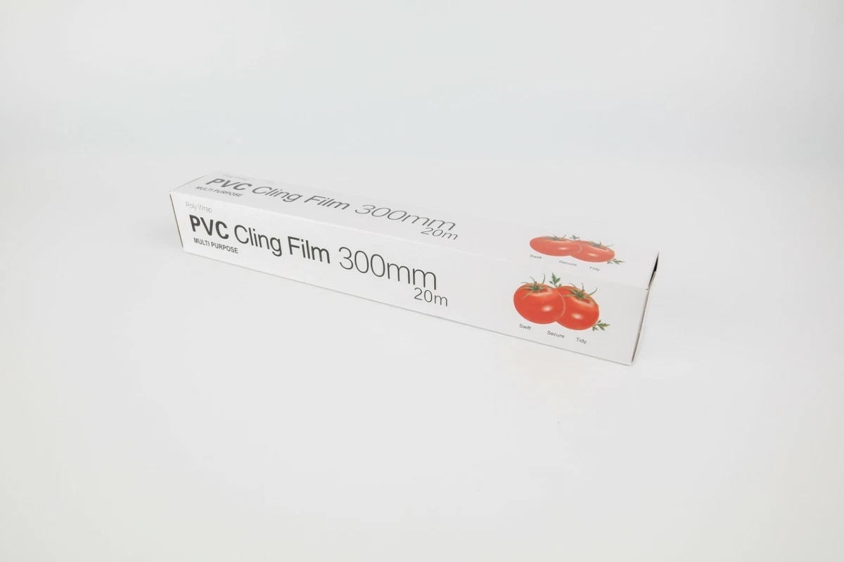 CLING FILM CATERING SIZE KEEP FOOD FRESH PLASTIC WRAP KITCHEN 300m X 20M