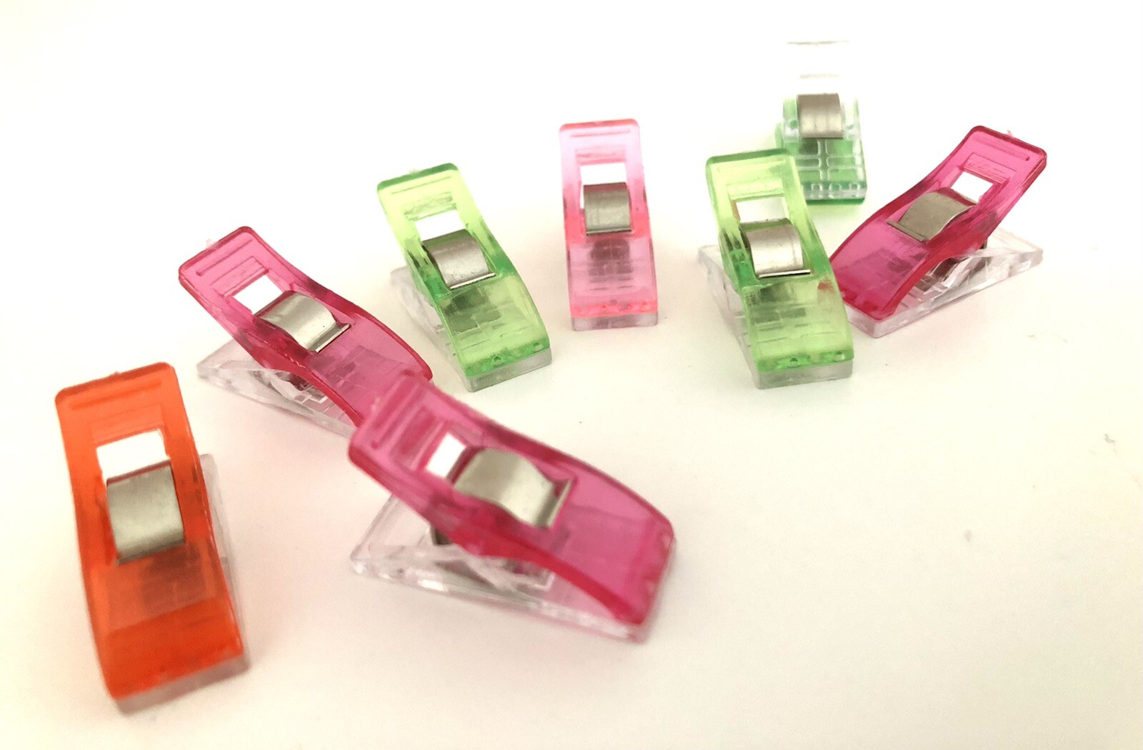 Pack of 25 Plastic Quilting Sewing Holding Clips Craft Binding Quilter